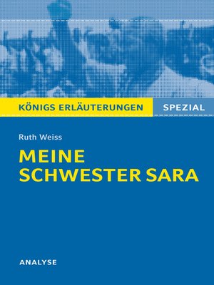 cover image of Meine Schwester Sara. Königs Erläuterungen.